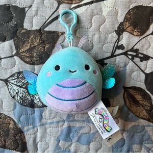 Squishmallow Heather the Dragonfly Clip